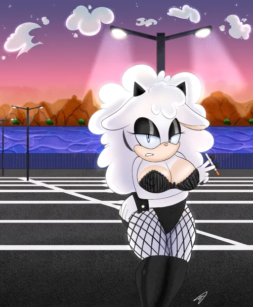 Lanolin the Sheep by me (GlitchArt)