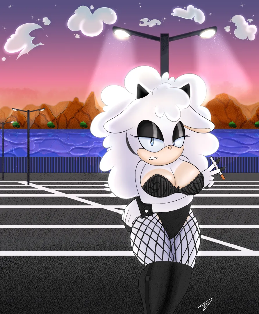 Lanolin the Sheep by me (GlitchArt)