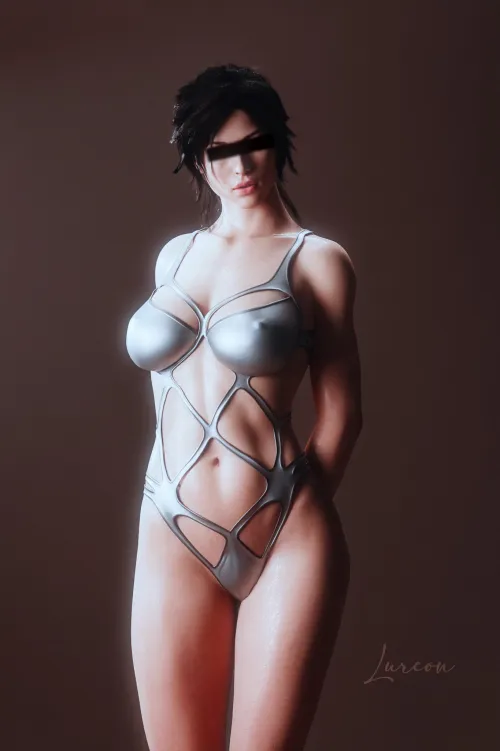 Lara in Exotic Swimsuit (f4lt_3d)