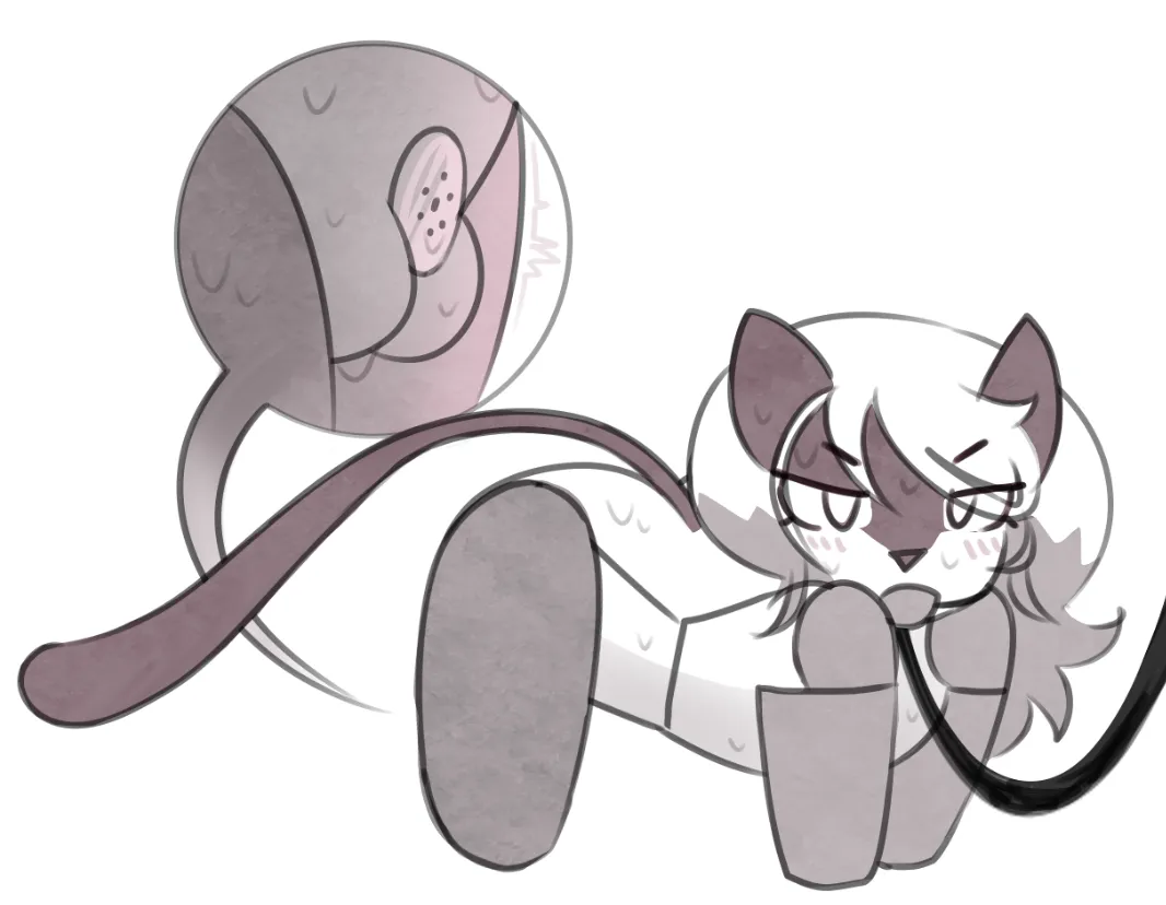 Leashed up. (OC - Art by me!)