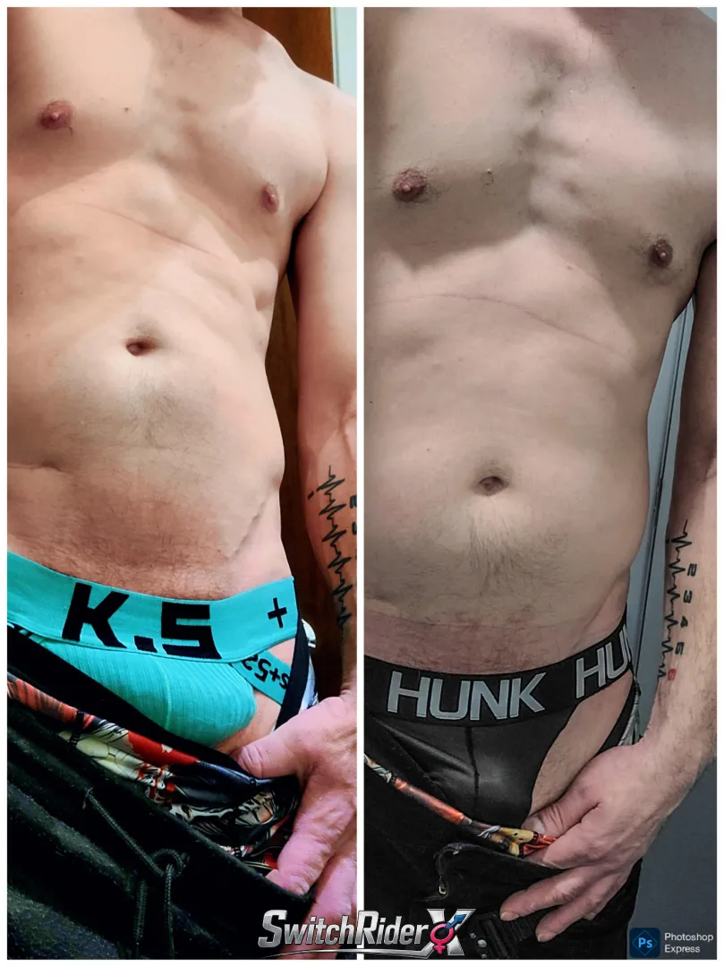 Left or right ? Black or green ? 