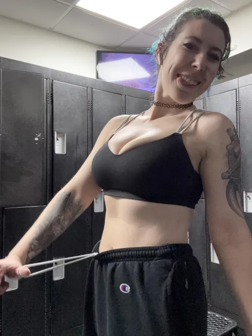 Let's see how many sports bras you can buy me before you lose it