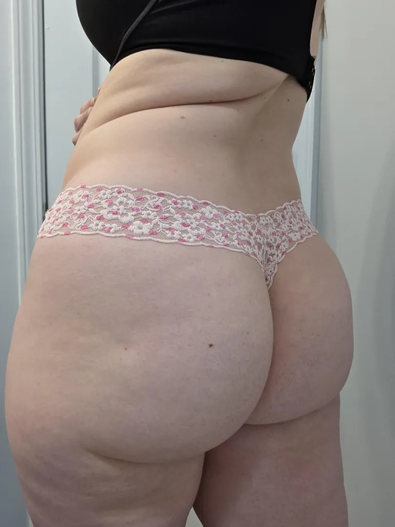 Light pink with polka dots