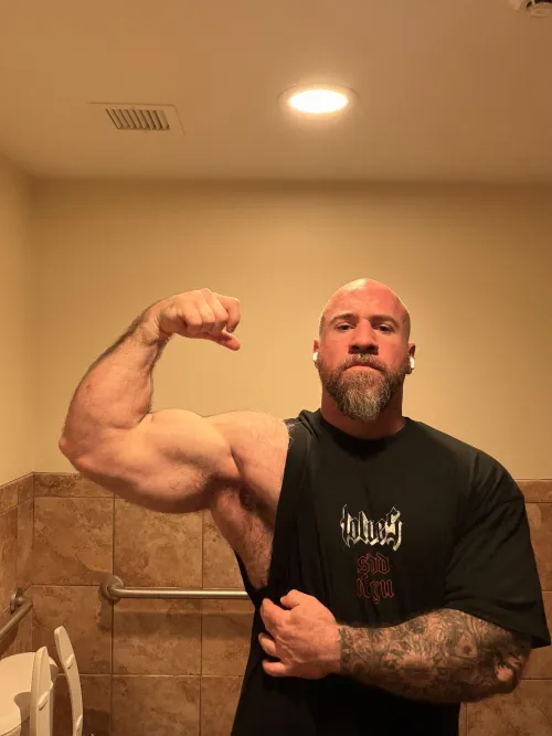 Like an action figure