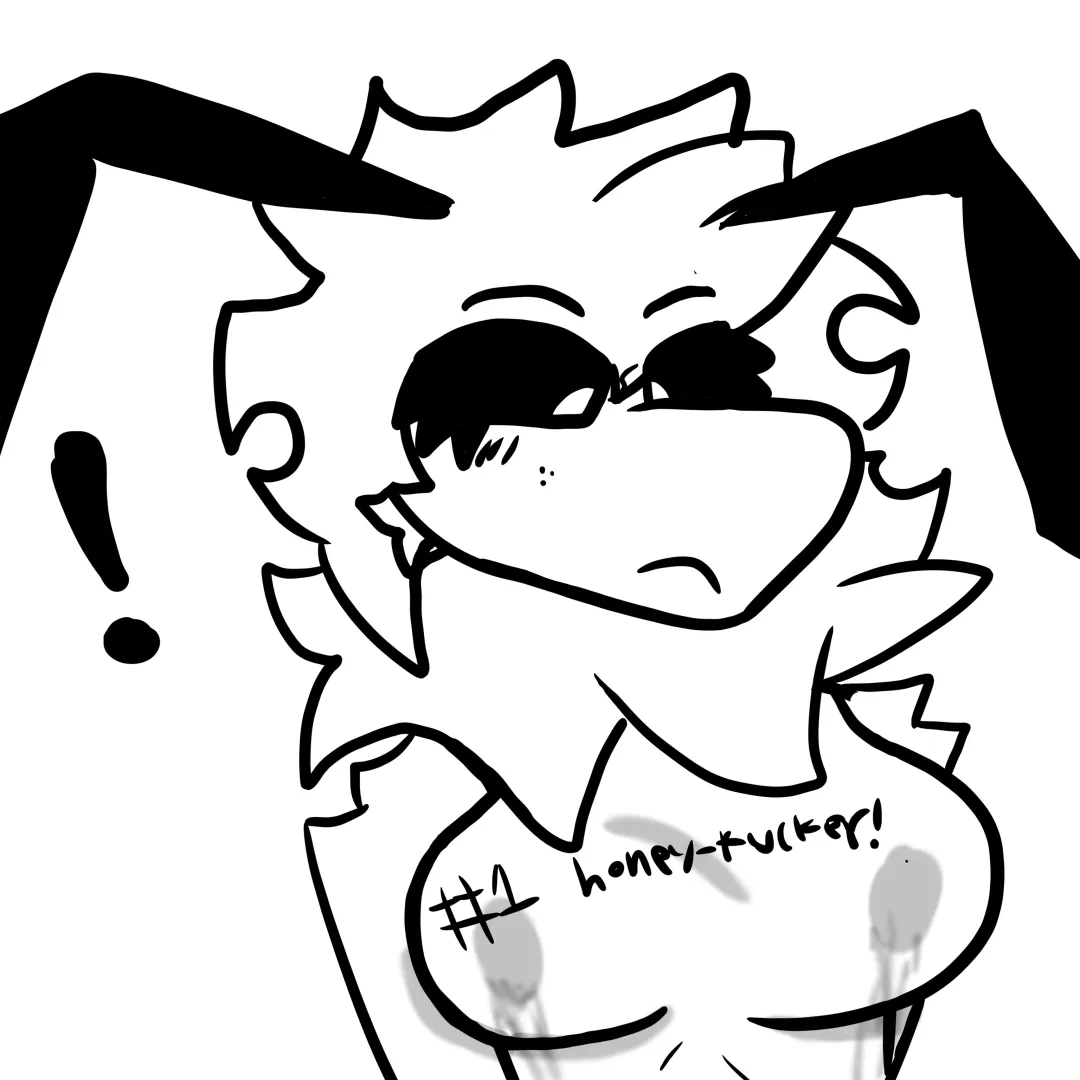 Lil ditz doodle before bed! Goodnight my honeyfucks!