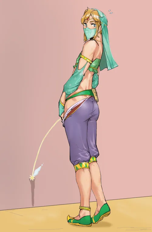 Link Gerudo Omorashi