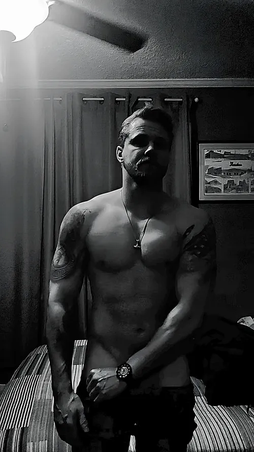 Little black and white