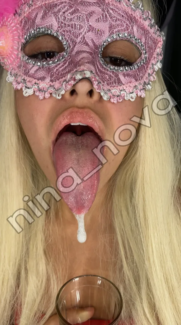 Little drool for you from my long wet tongue