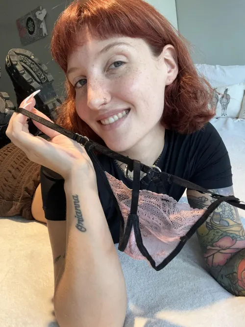 Little thongs belong stucked in your ass