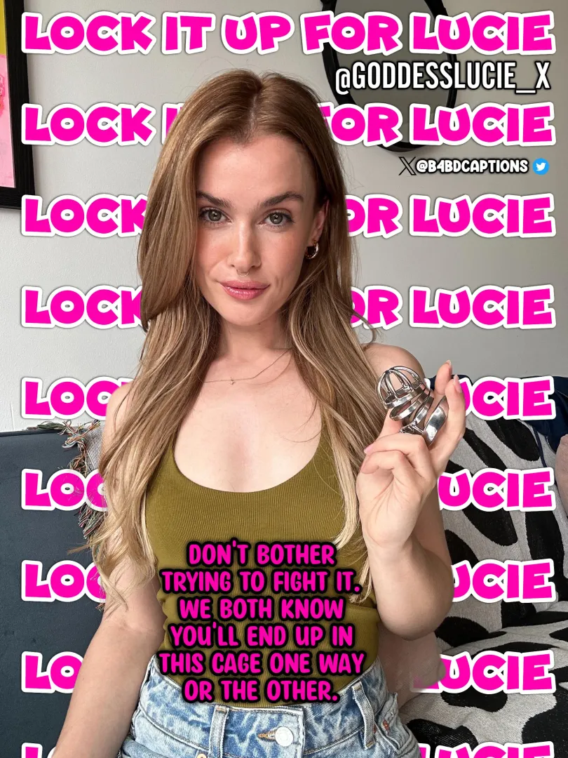 Lock it up for Lucie!