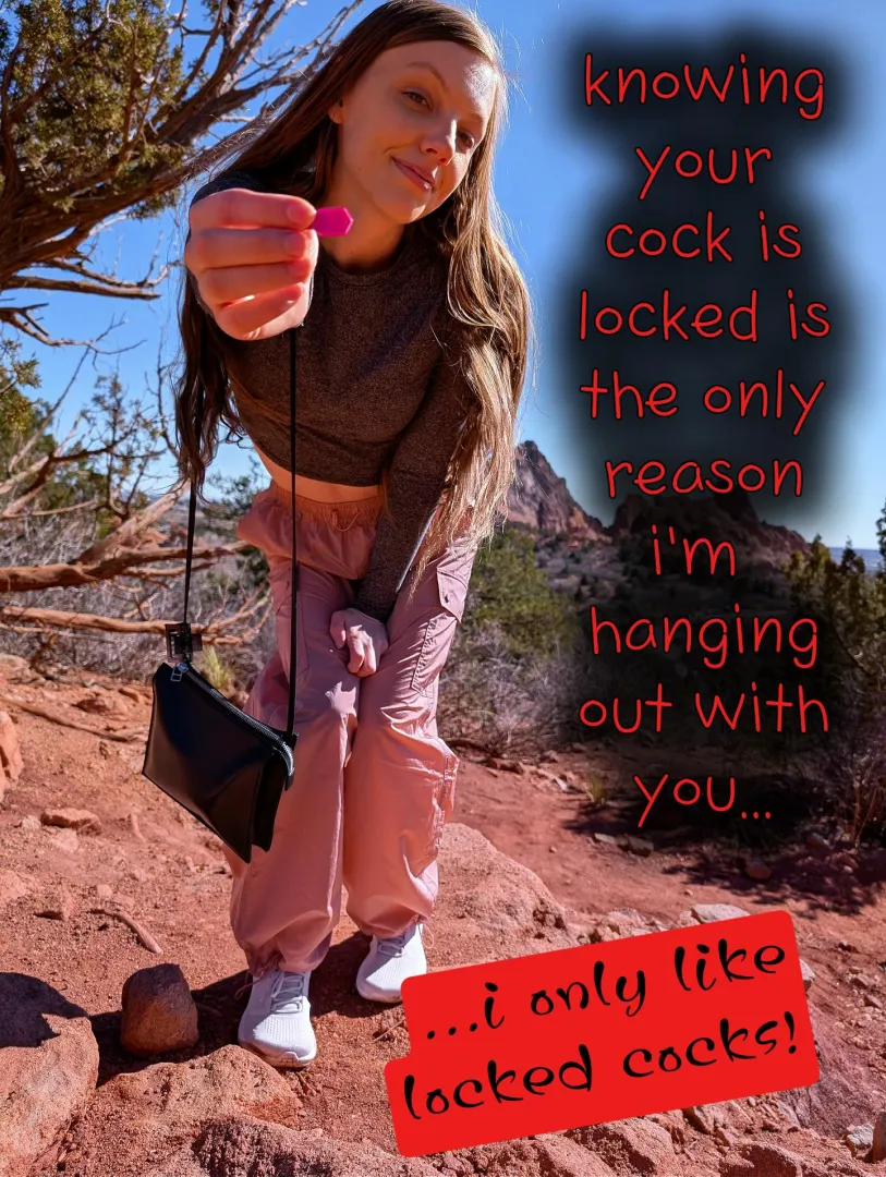 LOCK it up for me!!!! 