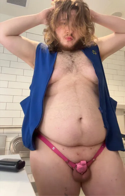 Locked at work like usual