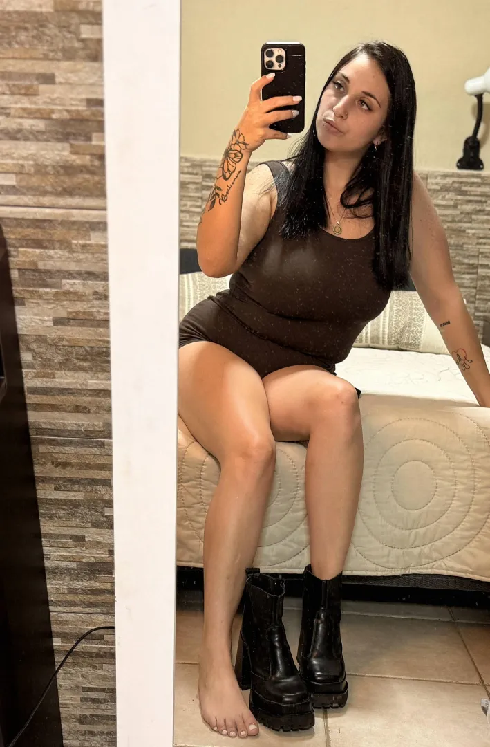 Long day, imagine taking these boots off.. slowly