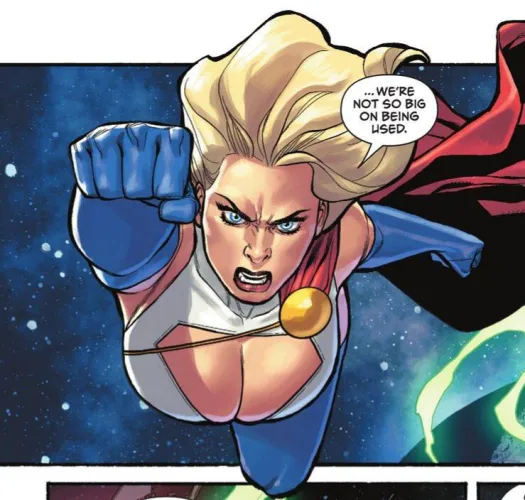 Looks like there about to fall out. [Justice league red#6]