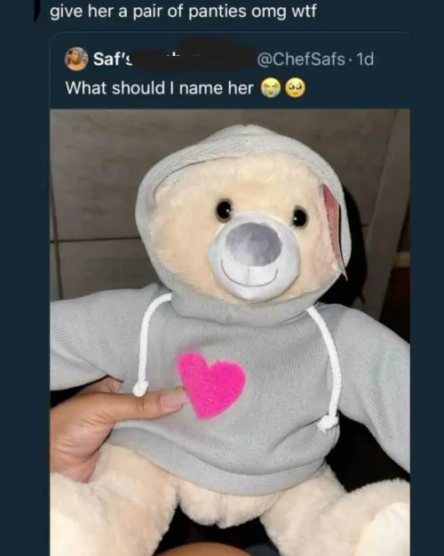 Looks like we're naming her Winnie 