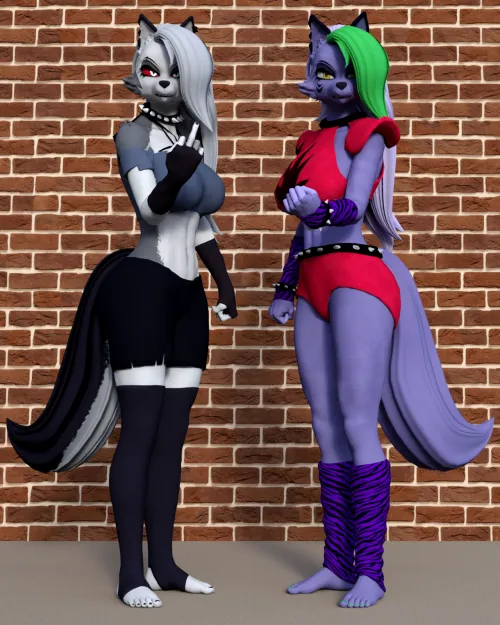 Loona and Roxanne team up to get a job done (SoleMann)