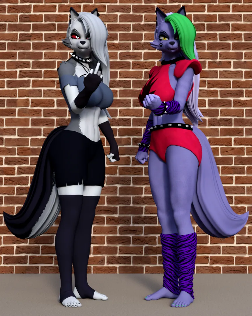 Loona and Roxanne team up to get a job done (SoleMann)