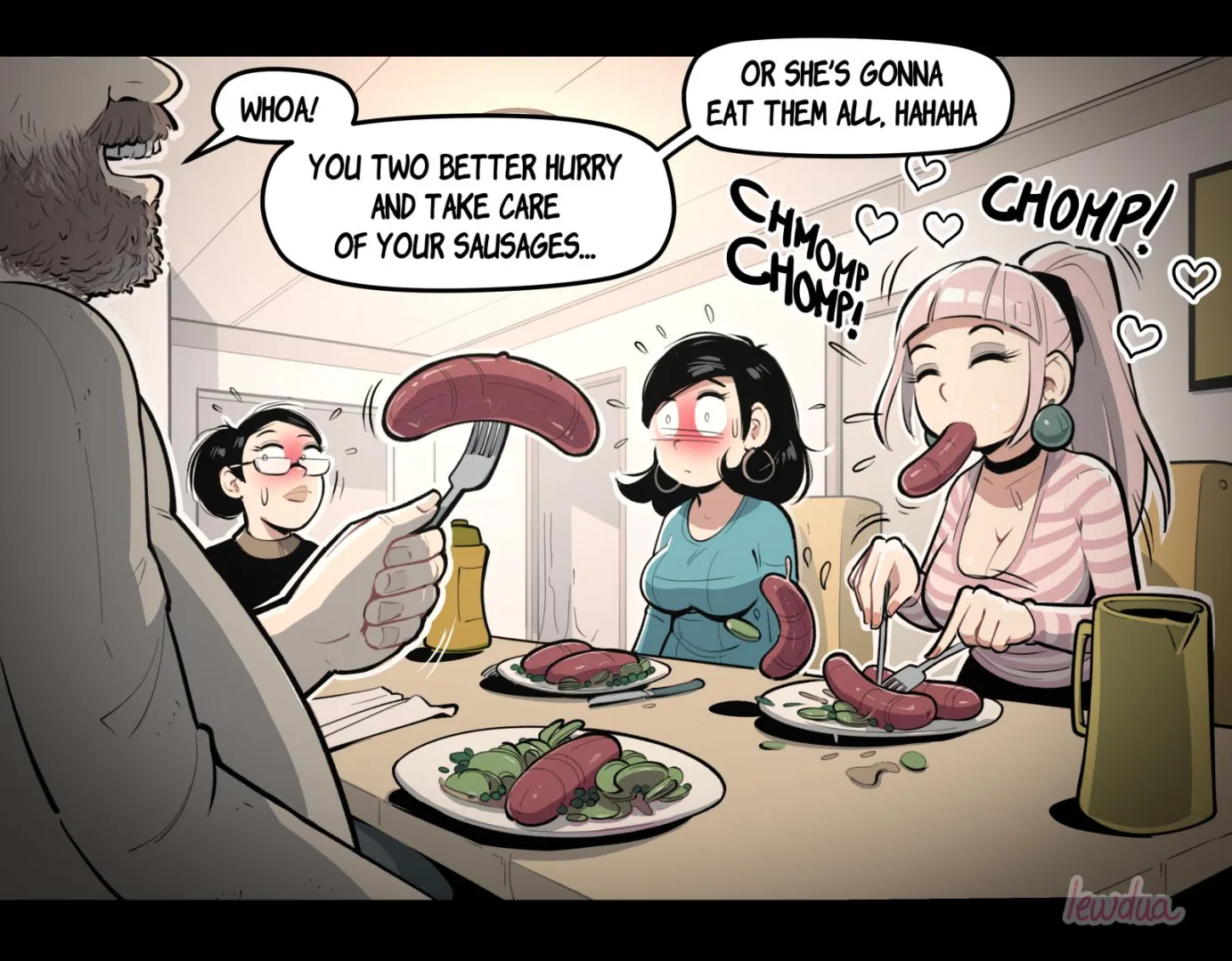 (Lore) Magali and Chloe - At Chloe’s Place pt2