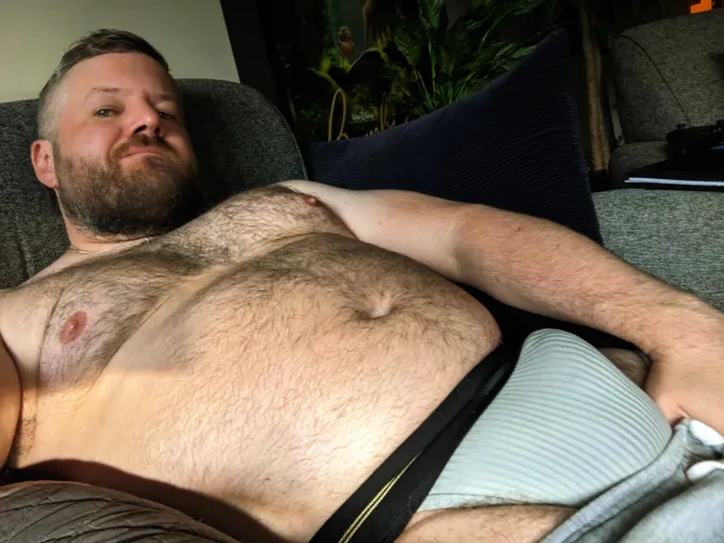 Lounging around, just waiting on you.