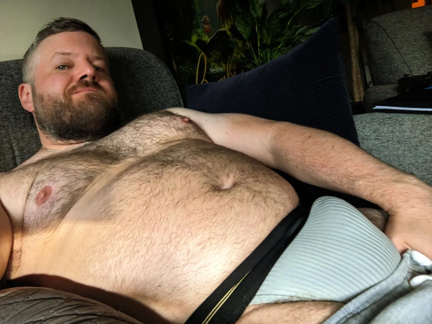 Lounging around, just waiting on you.