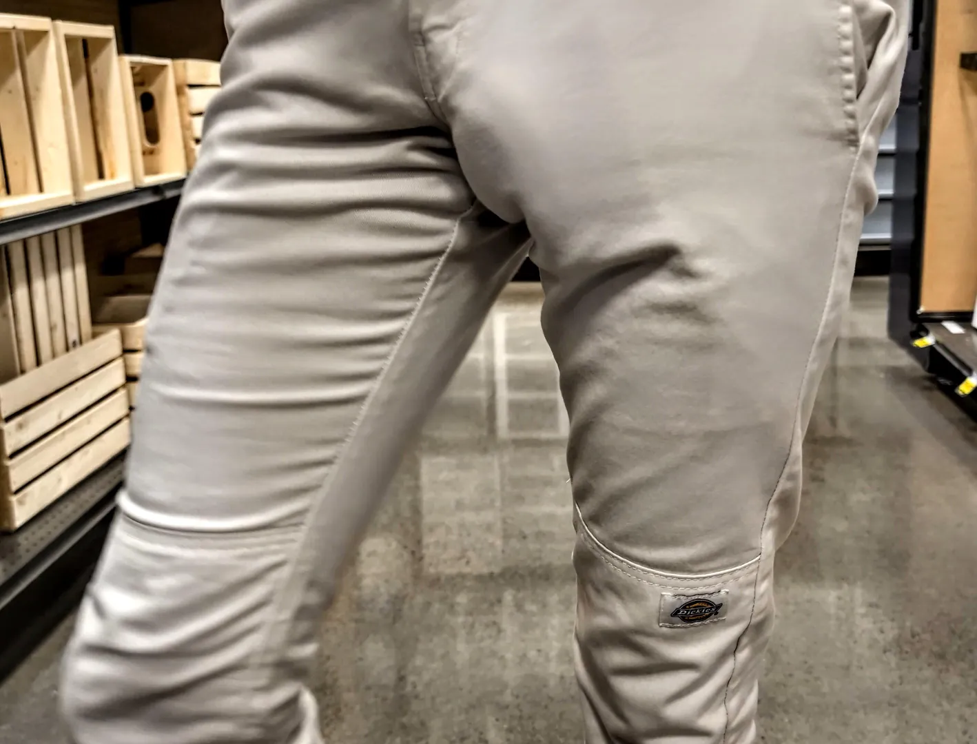 Love a down-the-pant-leg print