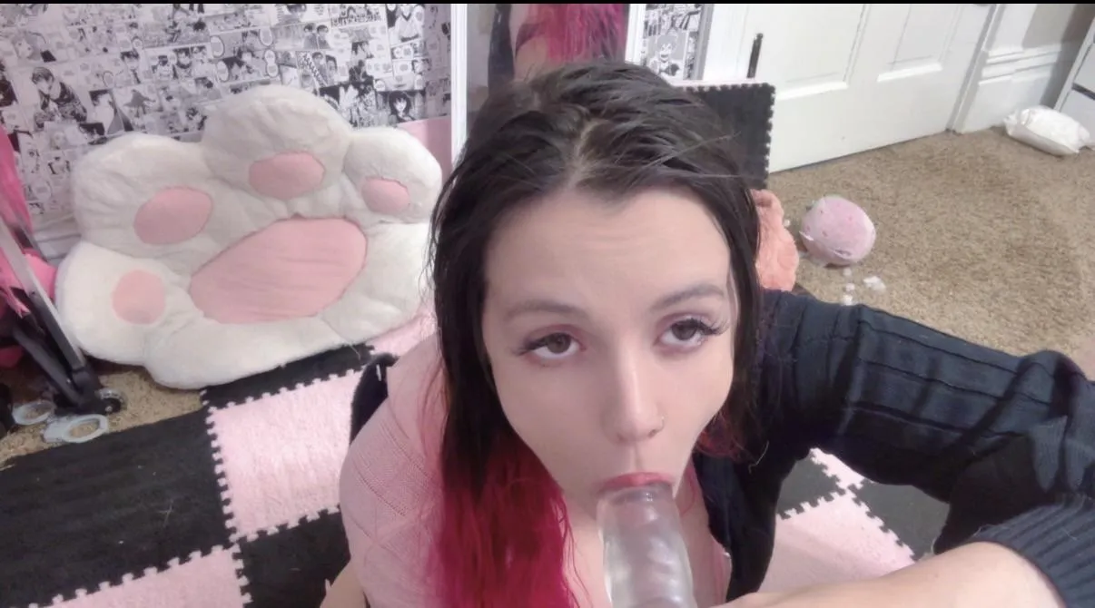 Love having my mouth stuffed