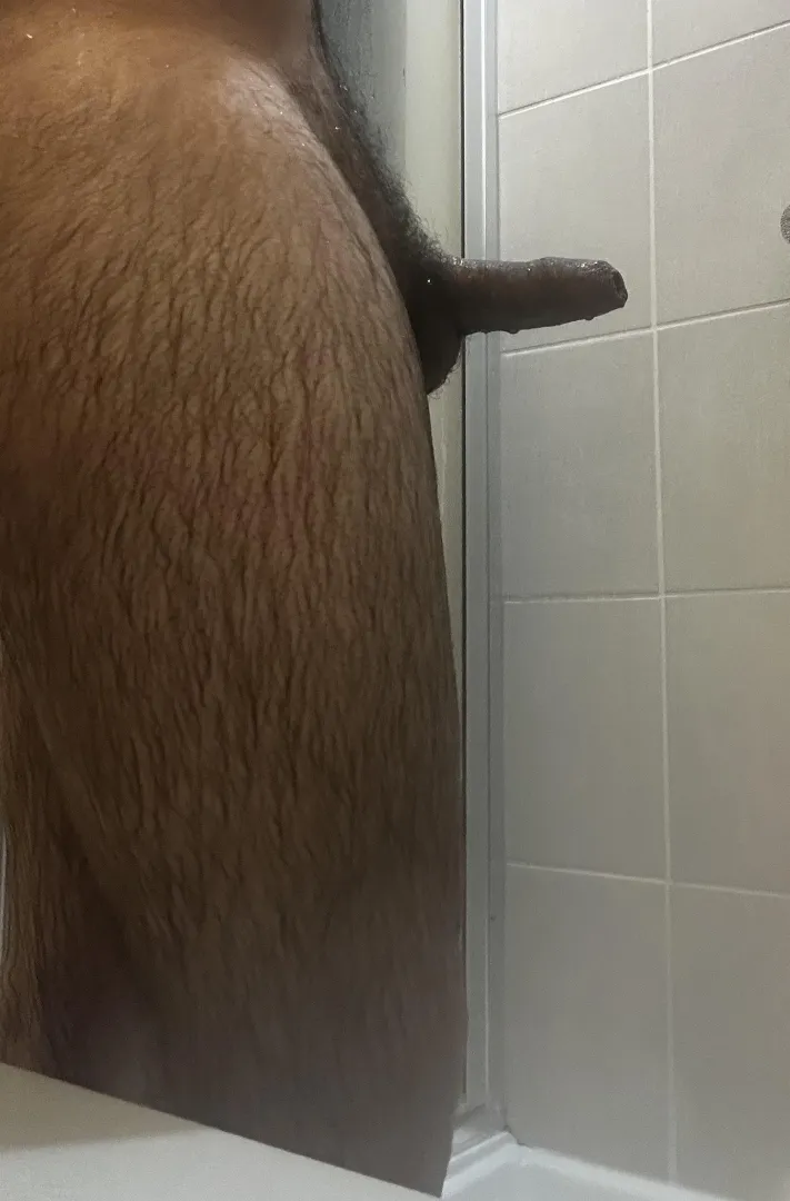 Love how my hair looks in the shower