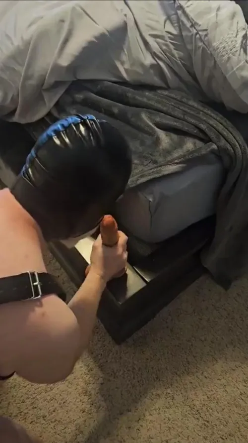 Love sucking cock wearing a good