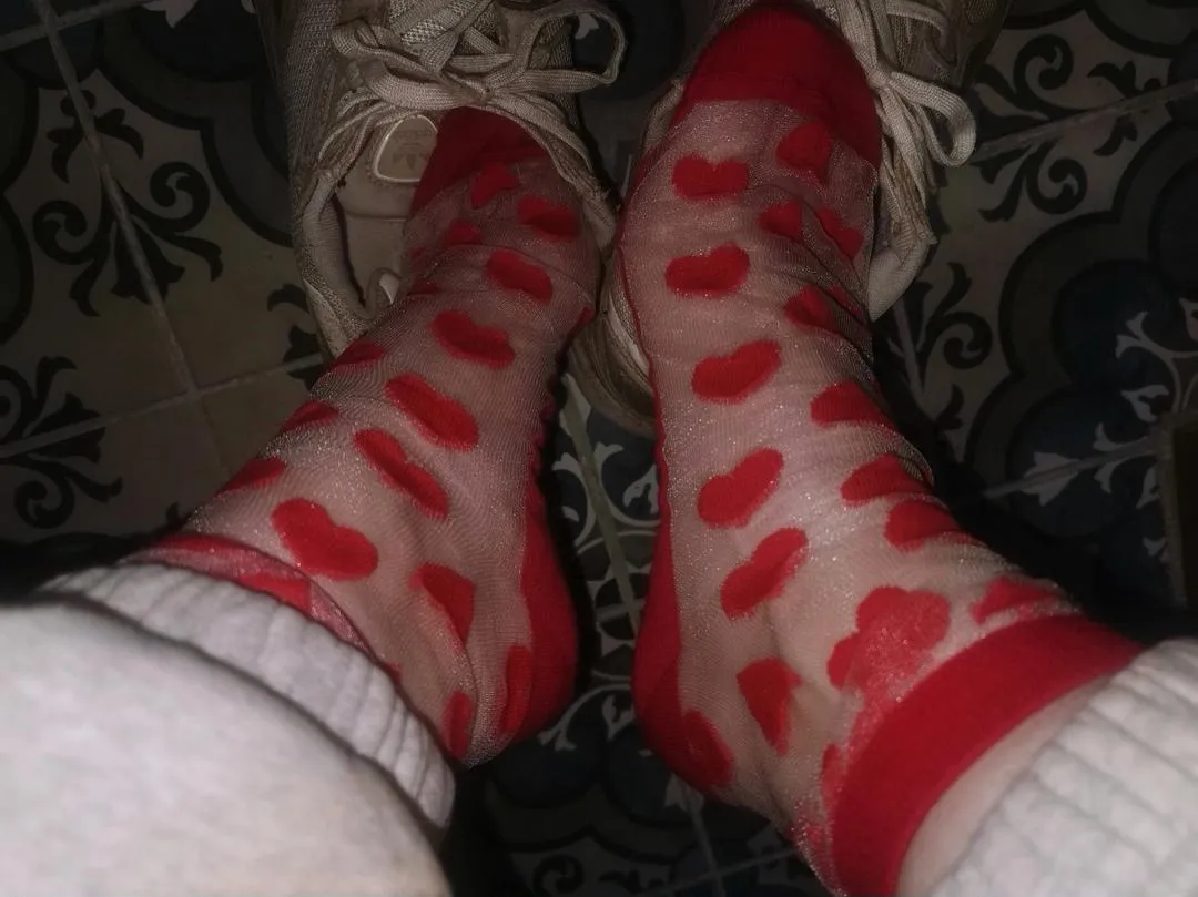 Loveheart socks ❤️