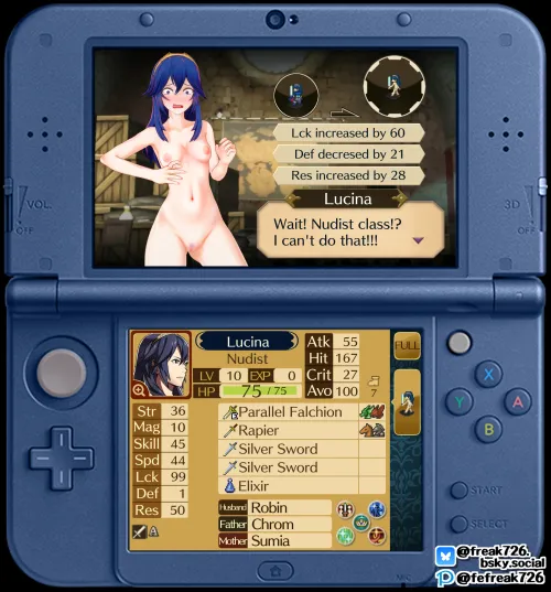 Lucina's Class Change! [FEFreak726/Art by me]