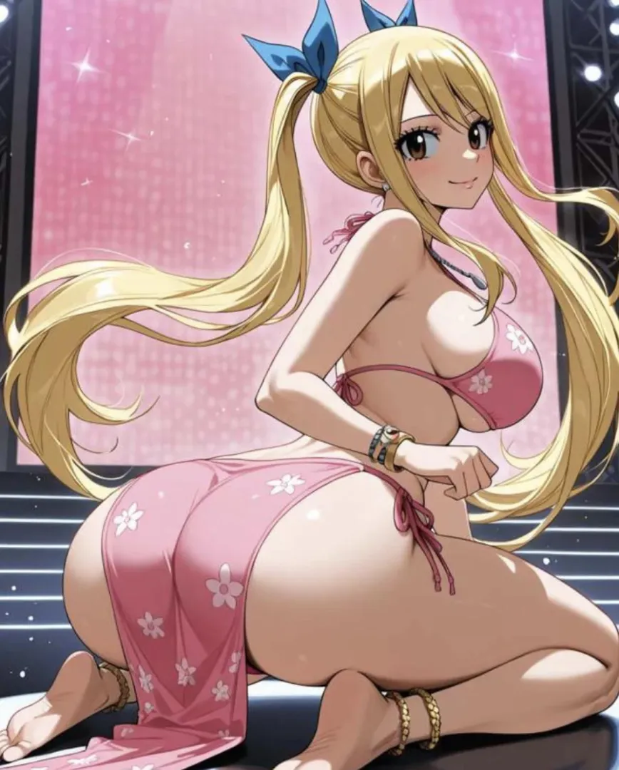 Lucy Heartfilia sexy performance