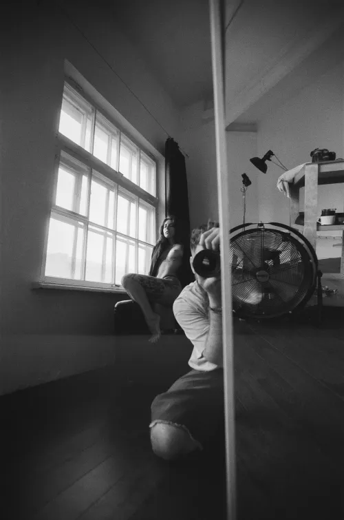 Luna on film | Canon EOS 650 + porta BnW