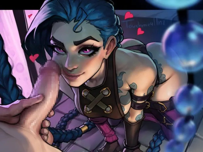 [M4F] STICKING YOUR DICK IN CRAZY. Stuck in a jail cell in the city of Piltover, Jinx has been plotting her escape since she ended up in the slammer. Her plan? Luring in a guard with her charms. What? Of course sucking him off is important to the plan!