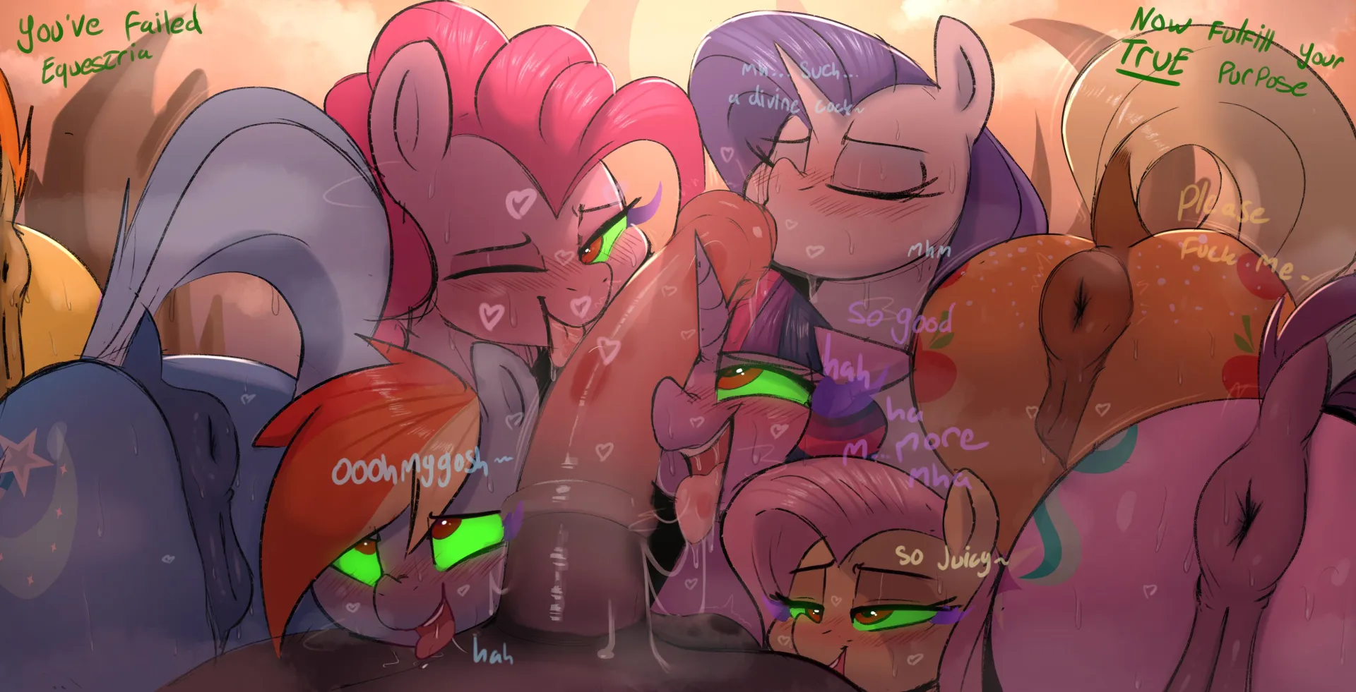 [M4F][GM4GM] Heya~! Former smutfic writer looking for a long-term, detailed and kinky My Little Pony roleplay~! I’ll play any male character you want, and in return, you’d be playing whoever he could possibly crave~ Come with a plot or we can make on