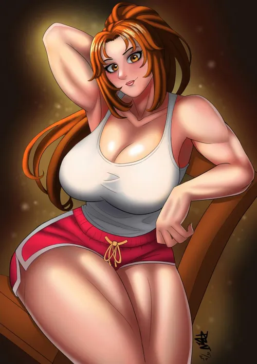 Mai Shiranui Casual (Street Fighter 6) By voidkaiser28arts