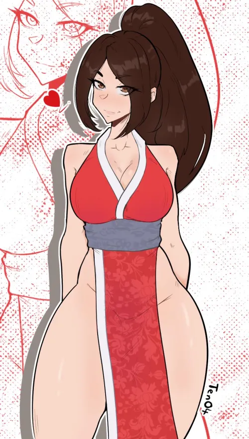 Mai Shiranui Fanart by Me