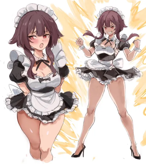 Maid Megumin (rak_)