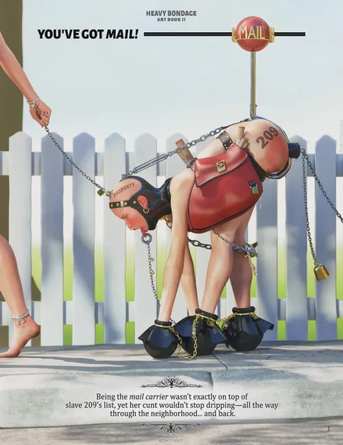 Mail carrier pet - HB2 (Kinkydept)