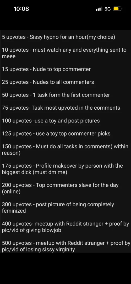 Make me an obedient slut