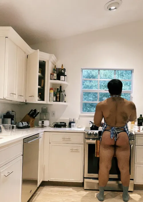 Making dinner