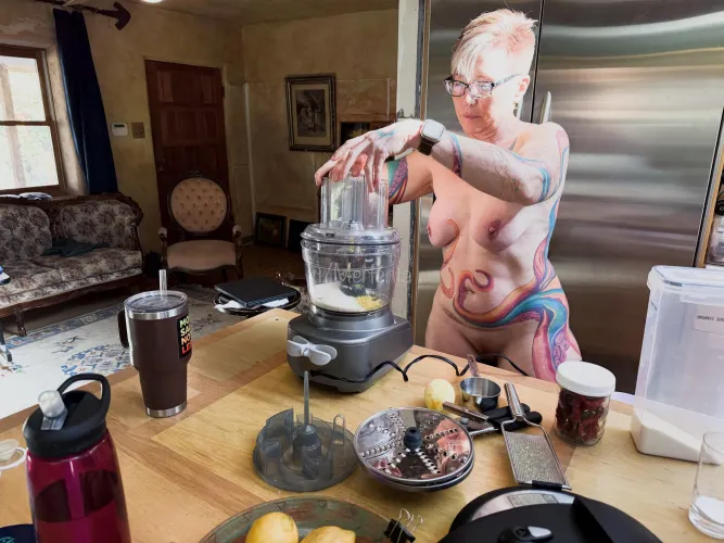 Making Lemon Curd for my birthday cake a couple of weeks ago.