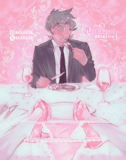 Making sure he's fed (Nachiku)