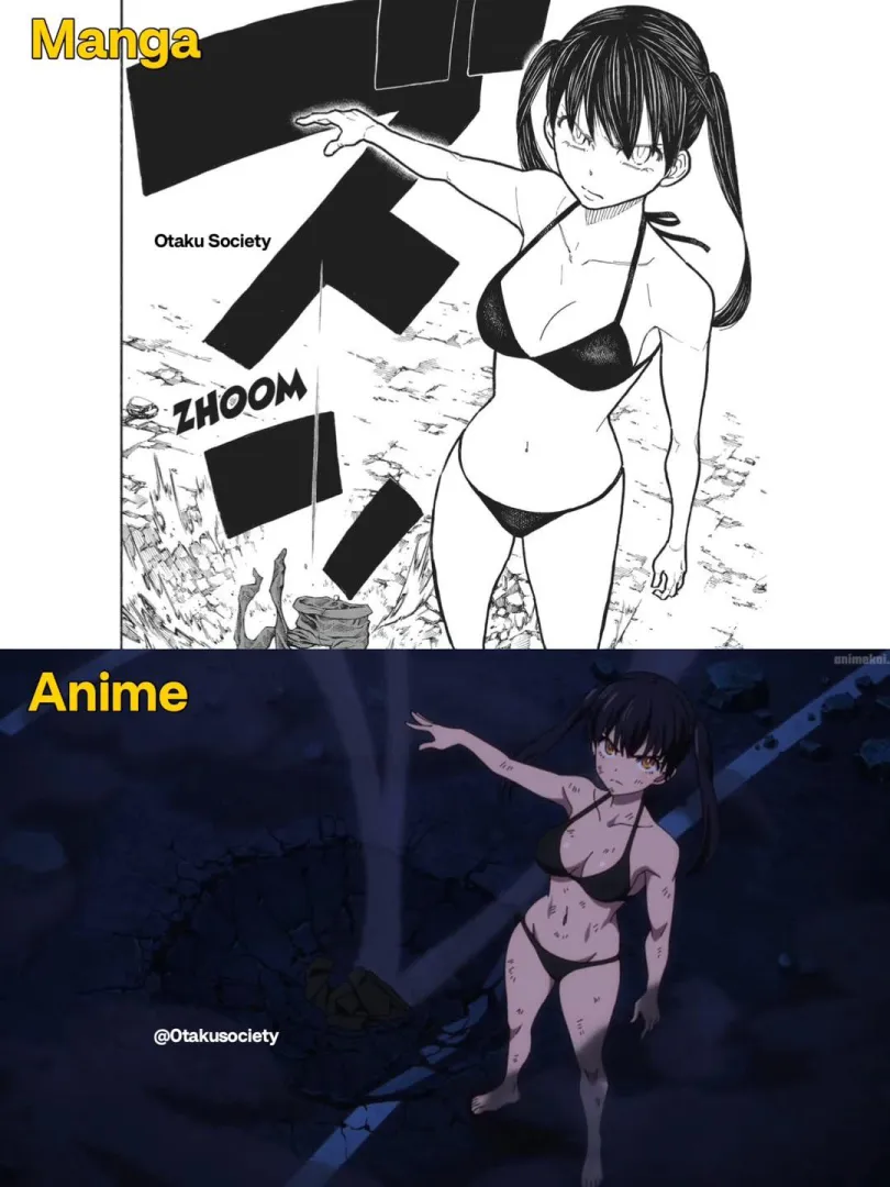 Manga vs Anime, which one did it better? (Tamaki) [Fire Force]