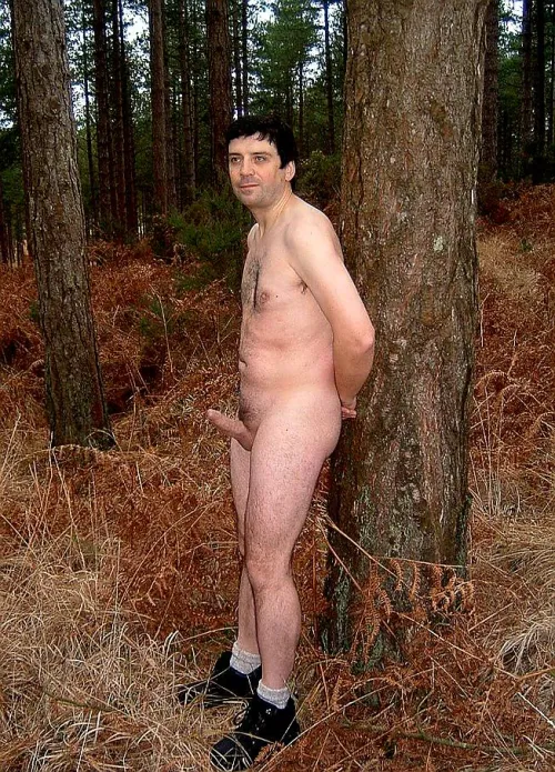 Many happy hours walking around naked in the woods