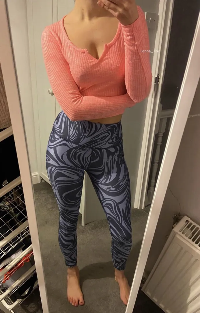 Marble gym leggings