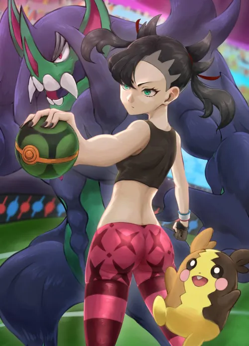Marnie Ready to Battle [Pokemon]