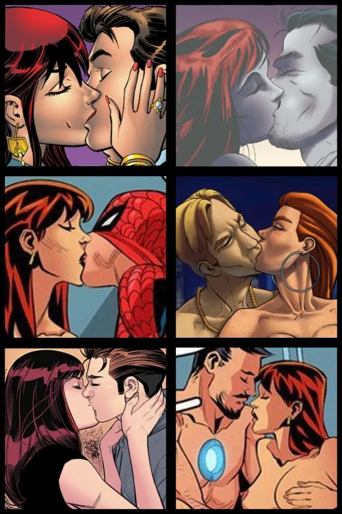 Mary Jane Watson's kisses [through the multiverse]