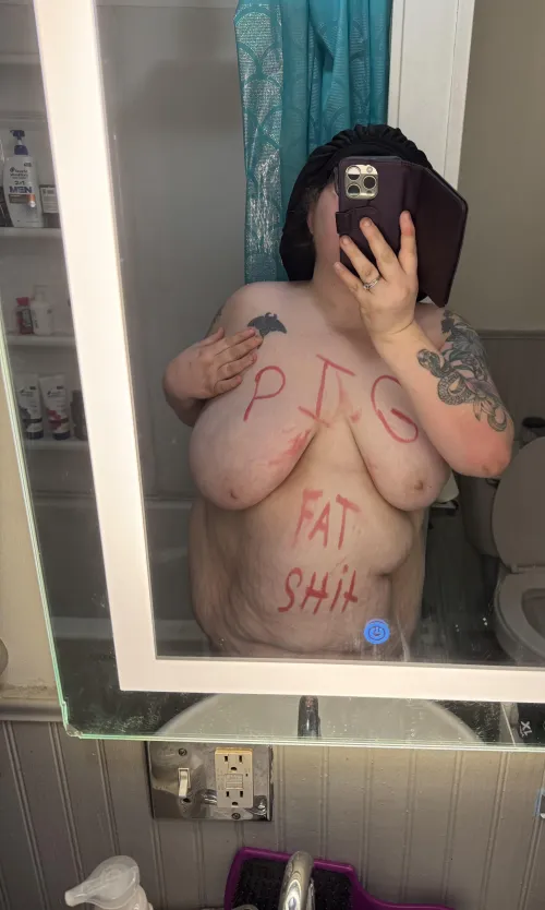 Master wasn’t here today so he made me mark myself.