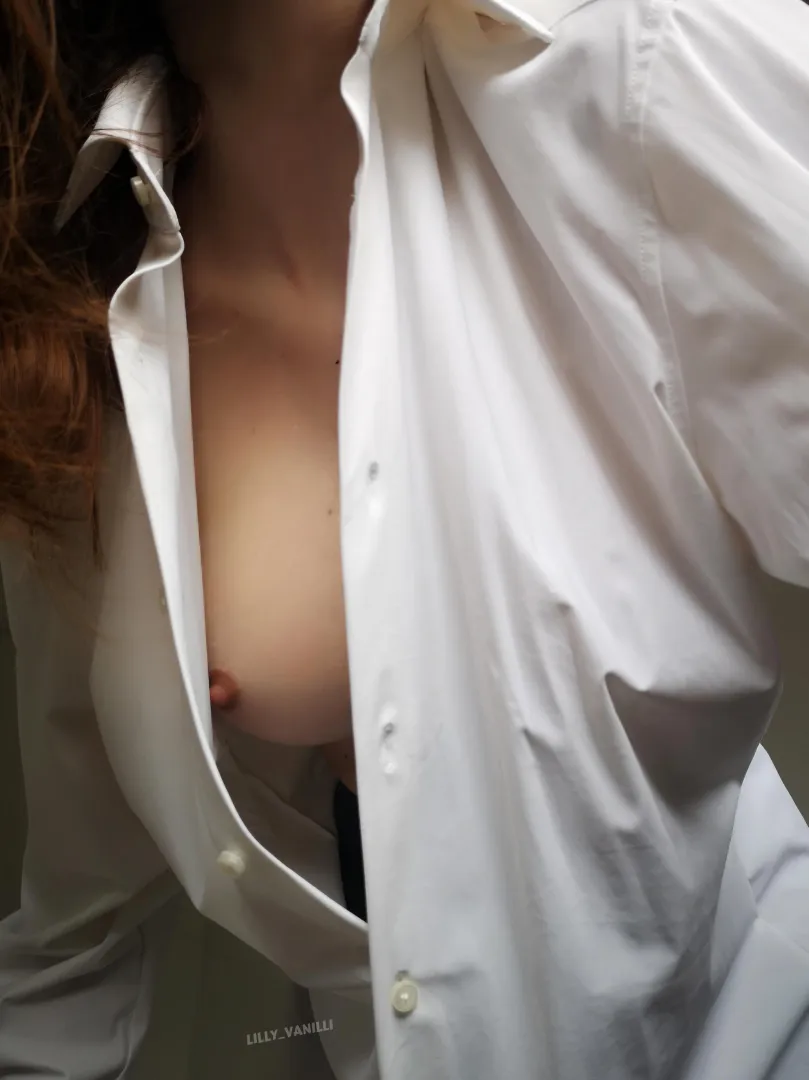 Maybe I left one too many buttons undone...