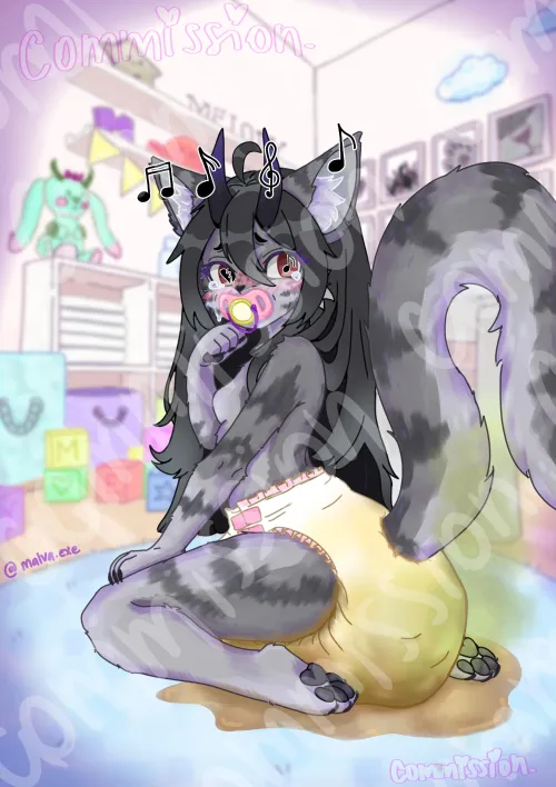 Meesy Baby (art by me)